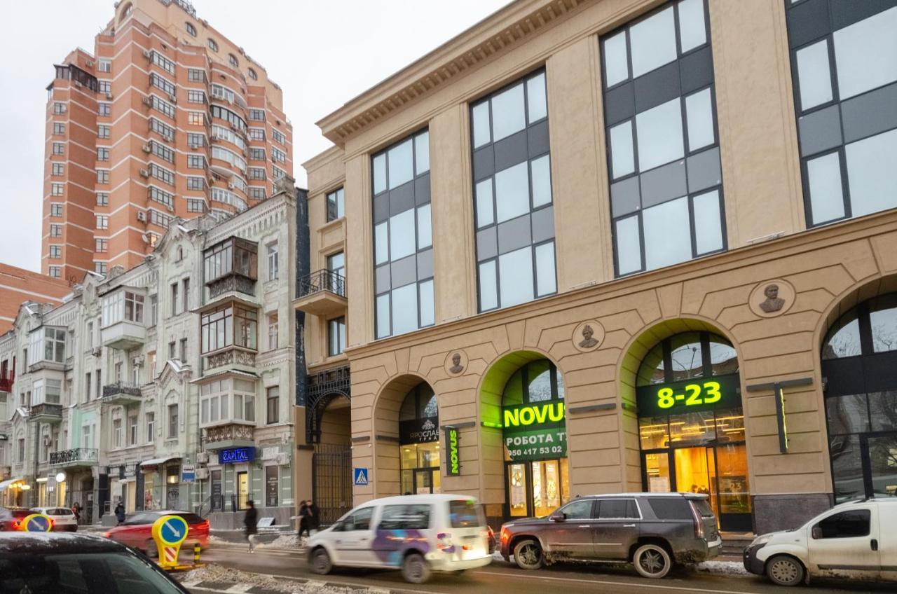 Petrovdom Apartments 12-131B In Rc "Yaroslaviv Grad", Bulvarno-Kudriavska 17B Kiev Exterior foto