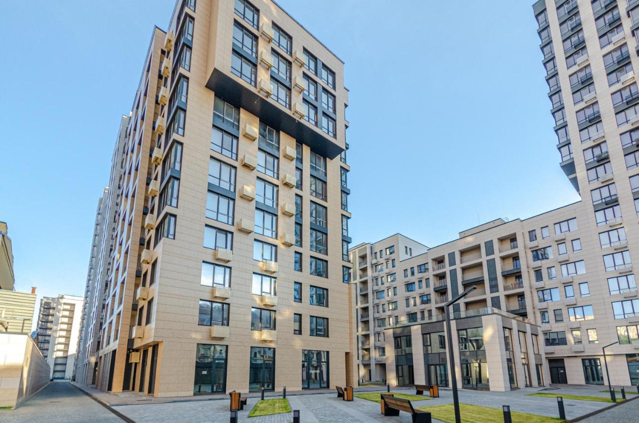 Petrovdom Apartments 12-131B In Rc "Yaroslaviv Grad", Bulvarno-Kudriavska 17B Kiev Exterior foto